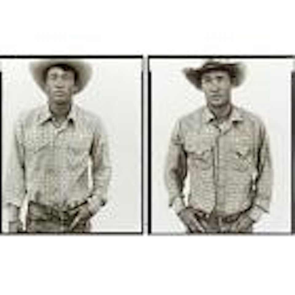 Richard Wheatcroft, rancher, Jordan, Montana by Richard Avedon