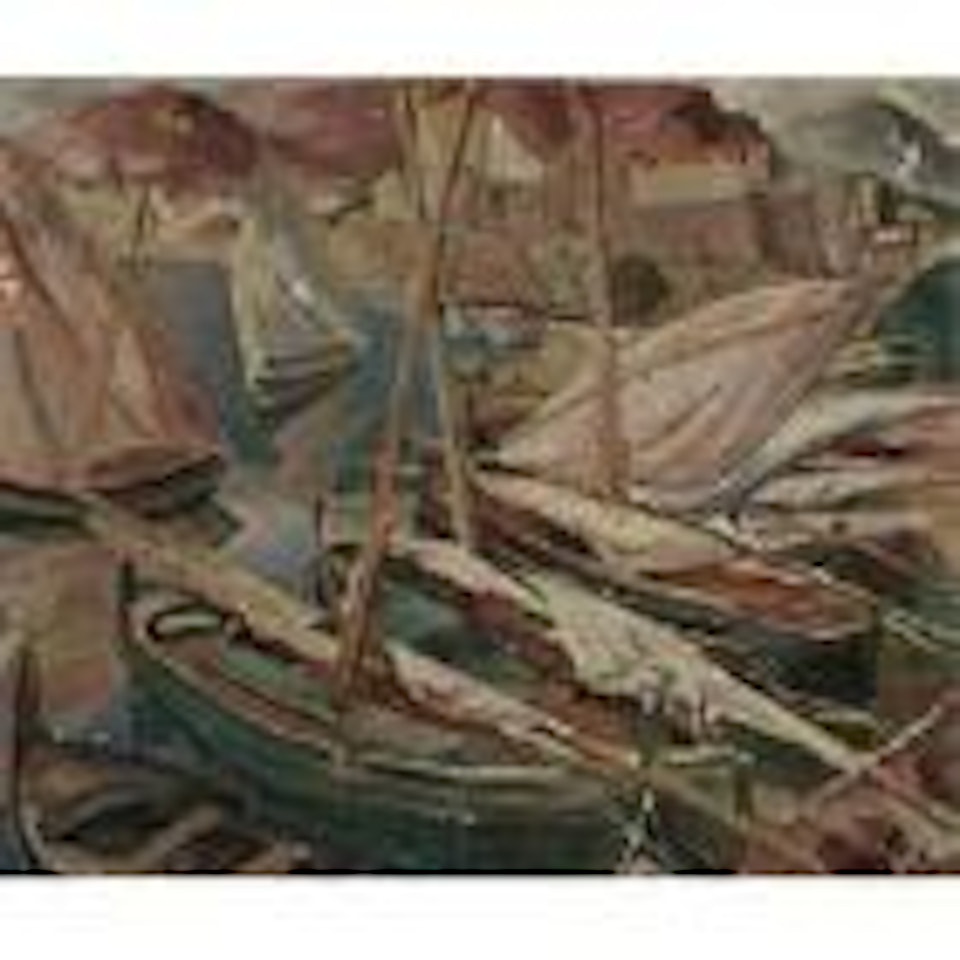 Port in Collioure by Mela Muter