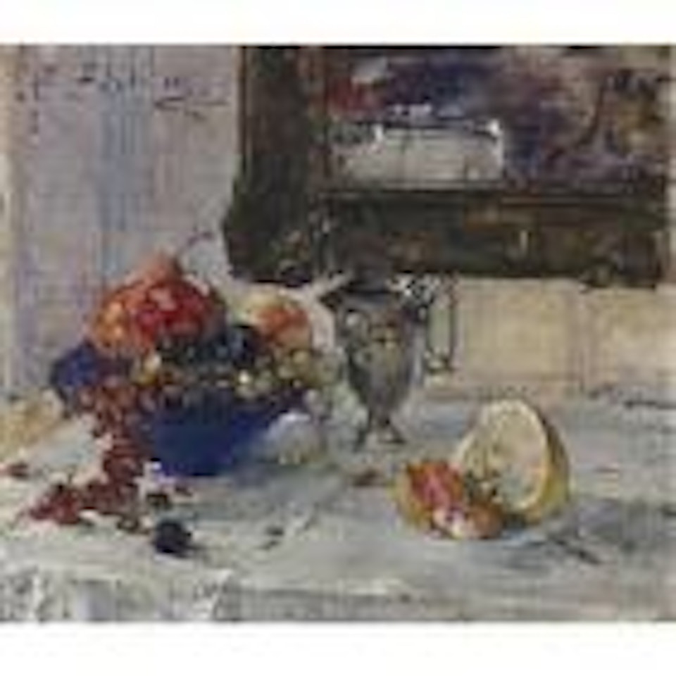 Still life with grapefruit by Nicolai Fechin