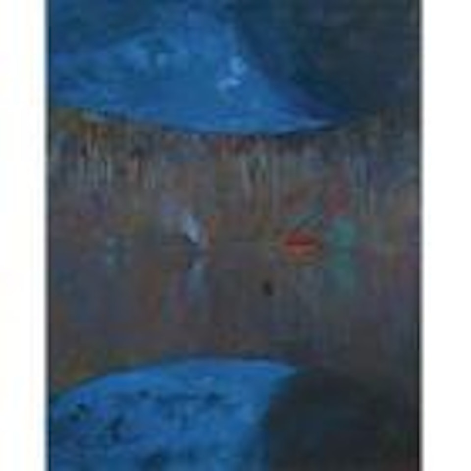 Storm cloud and swan by Arthur Merric Bloomfield Boyd