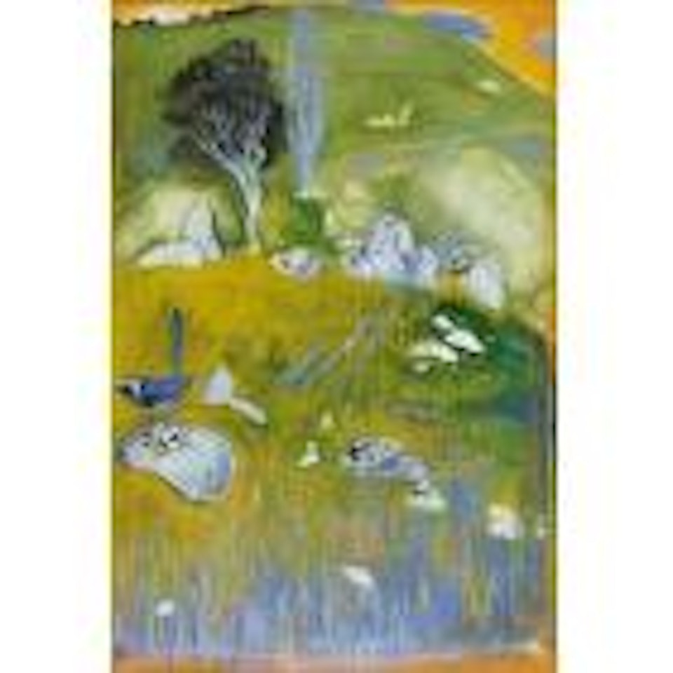 Blue wren by Brett Whiteley