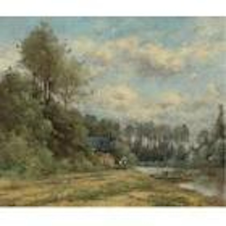 Paysannes sur le chemin by Paul Désiré Trouillebert