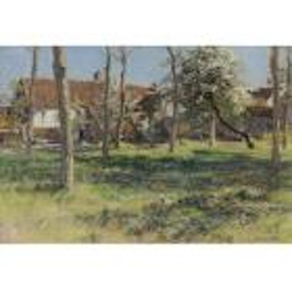 Cottages by Léon Augustin Lhermitte