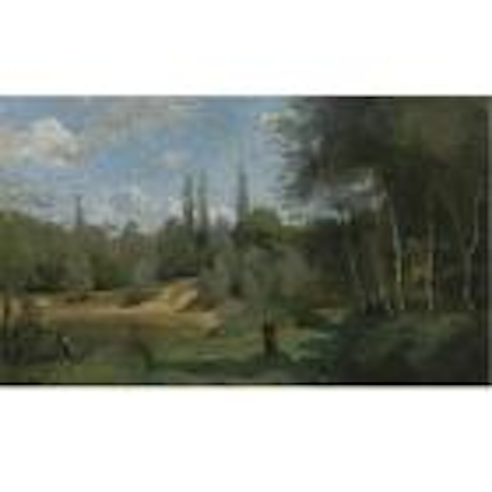 Ville d'avray by Jean Baptiste Camille Corot