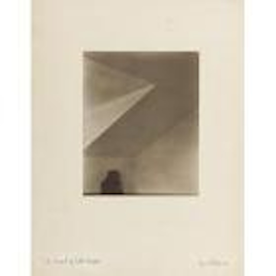 Ascent of attic angles by Edward Weston