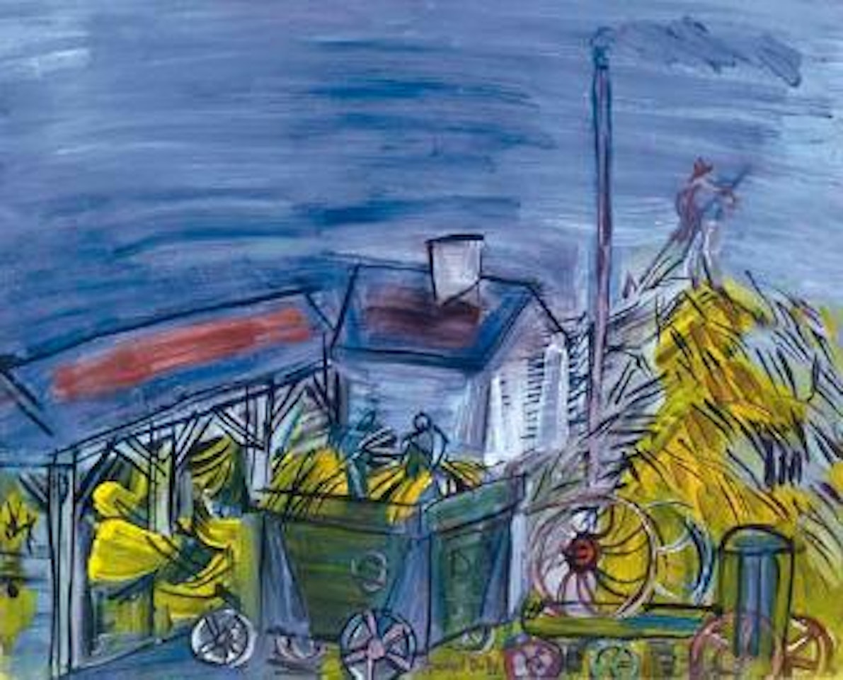 Depiquage au grand ciel by Raoul Dufy