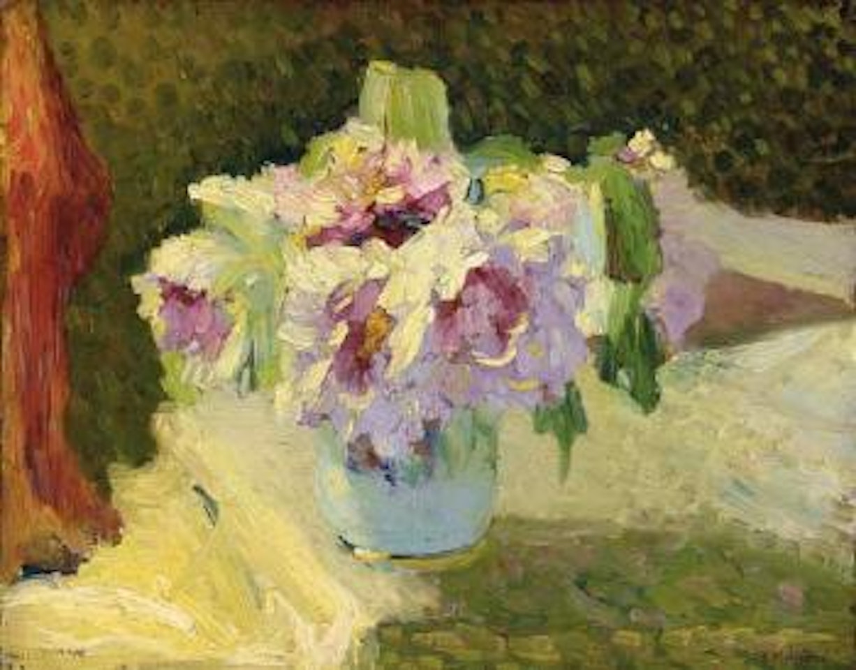 Vase de fleurs by Édouard Vuillard