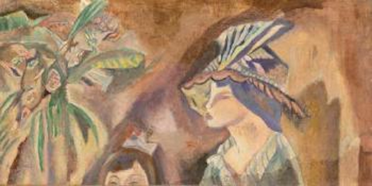 Femme au chapeau by Jules Pascin