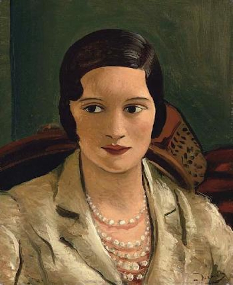 Portrait de femme au collier by Andre Derain