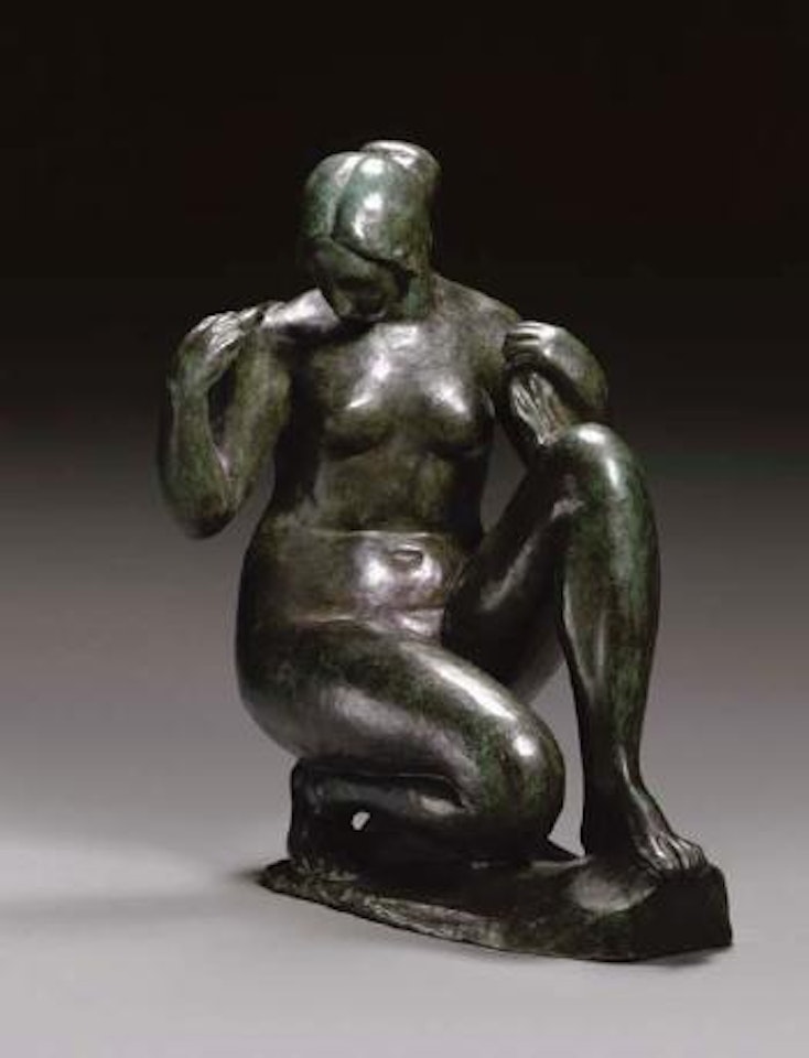 Debussy avec une echarpe sur le dos by Aristide Maillol