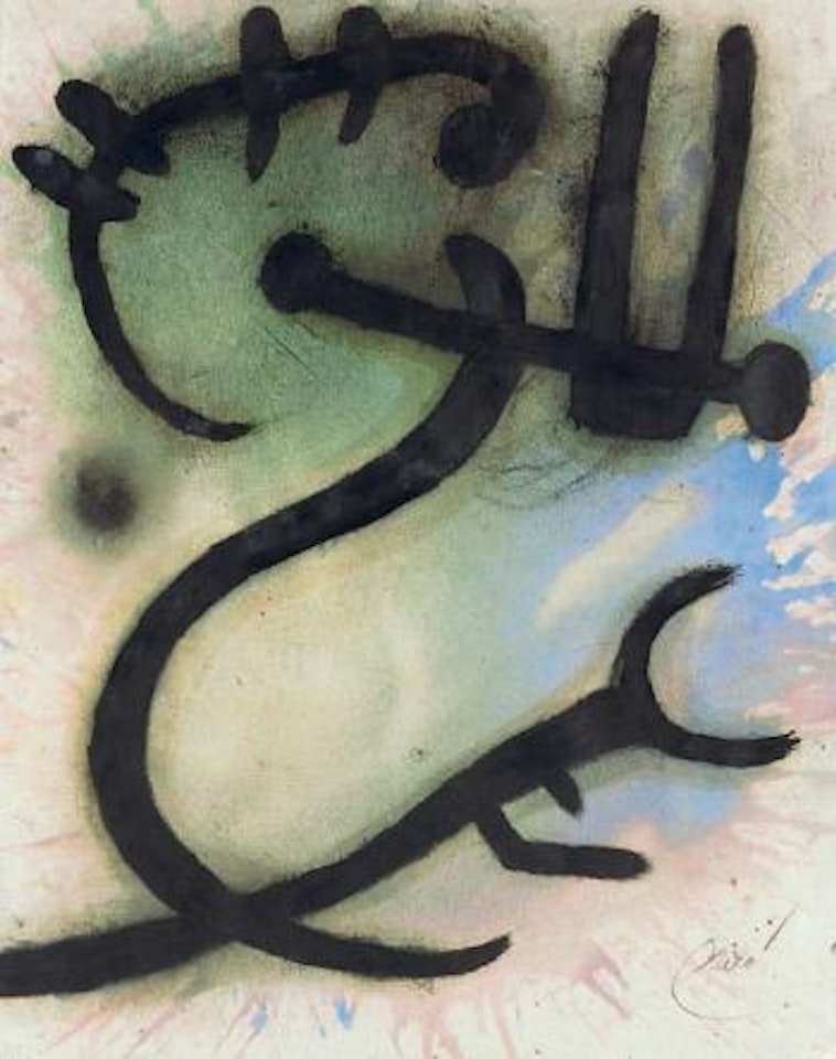 Interieur paysan by Joan Miró