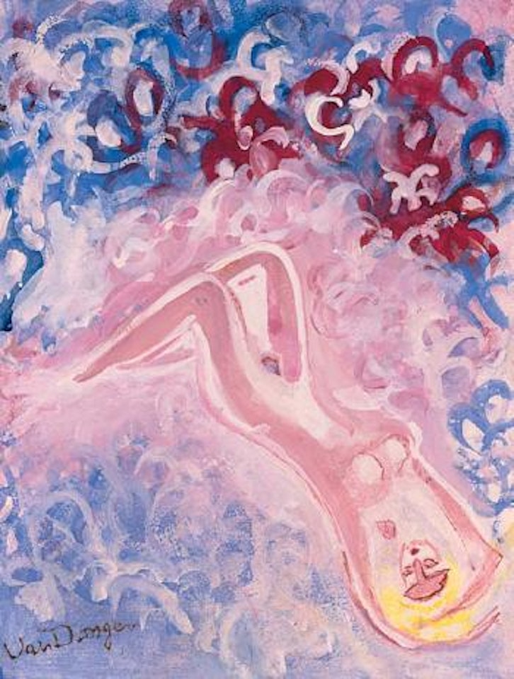 Sommeil des fleurs by Kees van Dongen
