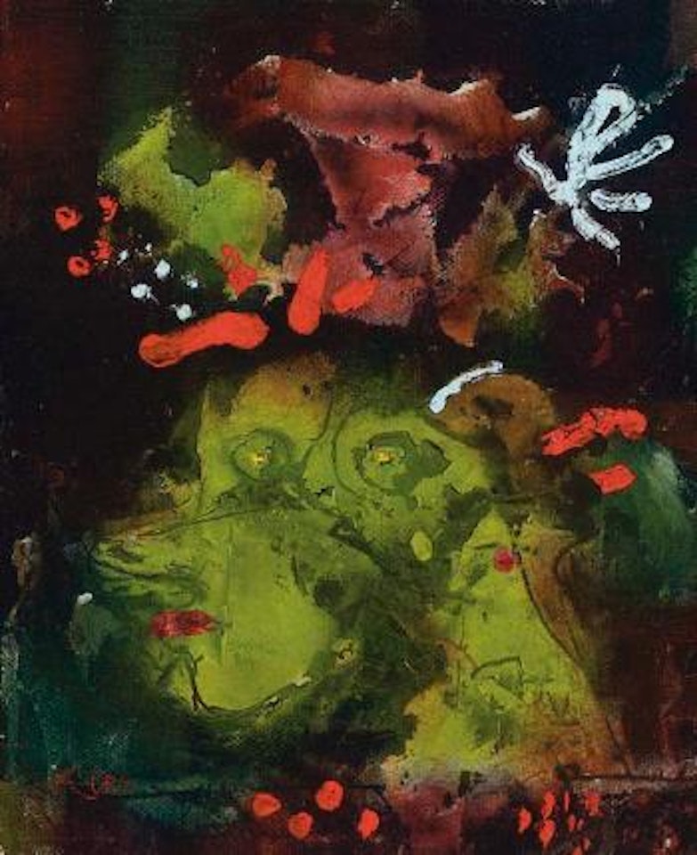 Frau im Sontagsstat by Paul Klee