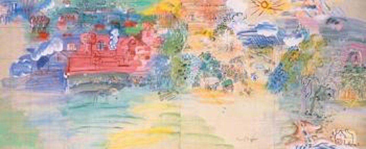 Projet pour Le Palais des Lumieres by Raoul Dufy