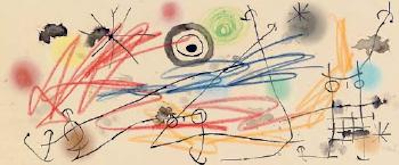 Composition by Joan Miró