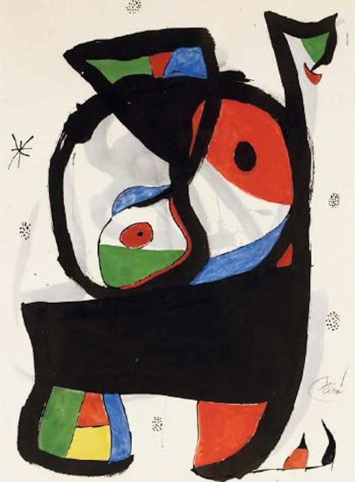 Composition by Joan Miró