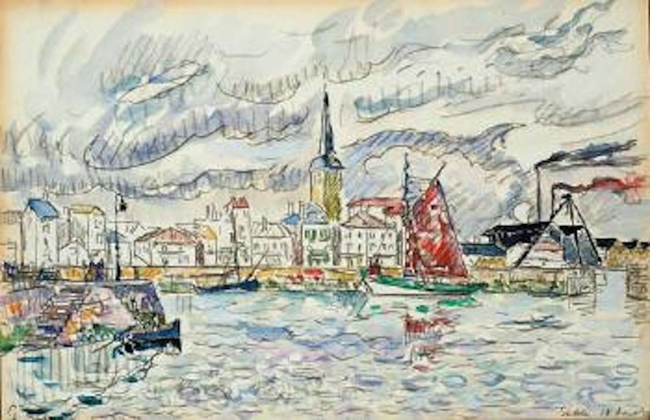 Sables by Paul Signac