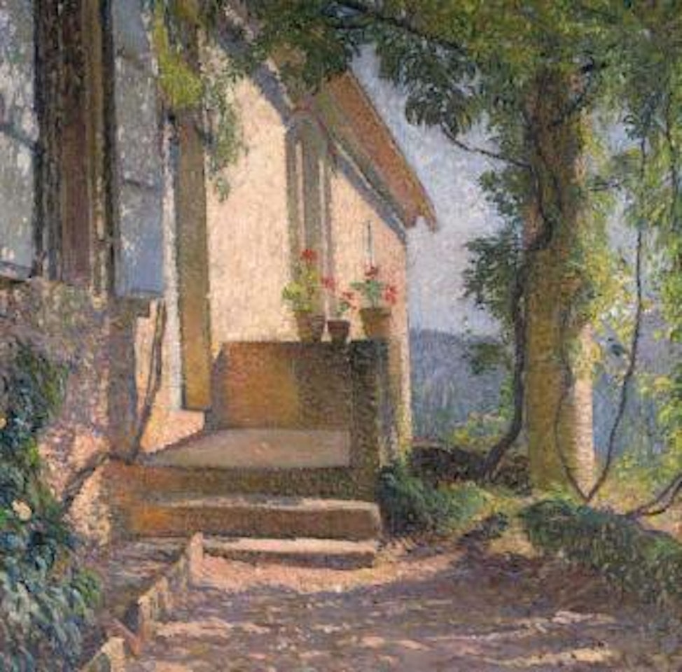 Facade de maison by Henri Jean Guillaume Martin