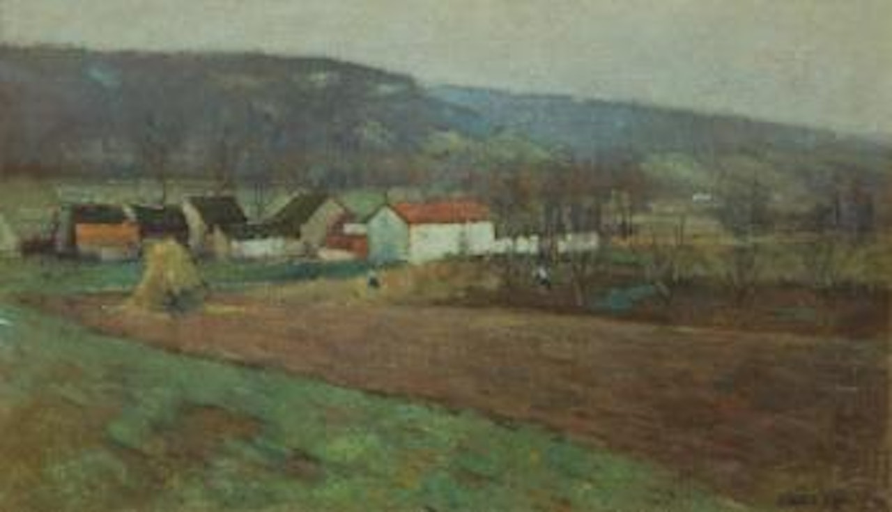 Farm, Giverny, 1907 by Edmund William Greacen