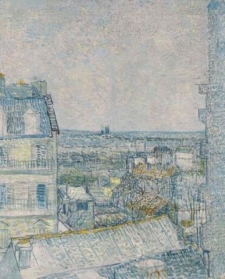 View from Vincent's window by Vincent van Gogh