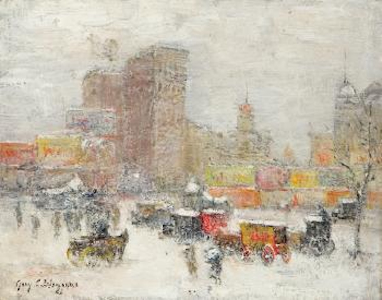 Northeast wind, New York by Guy Carleton Wiggins