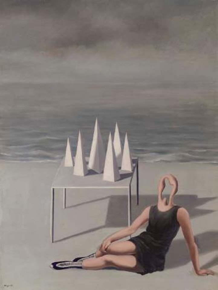 Les surprises et l'ocean by René Magritte