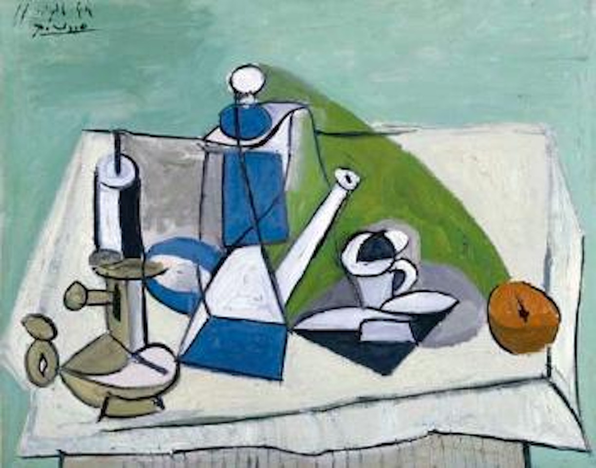 Nature morte a la cafetiere by Pablo Picasso