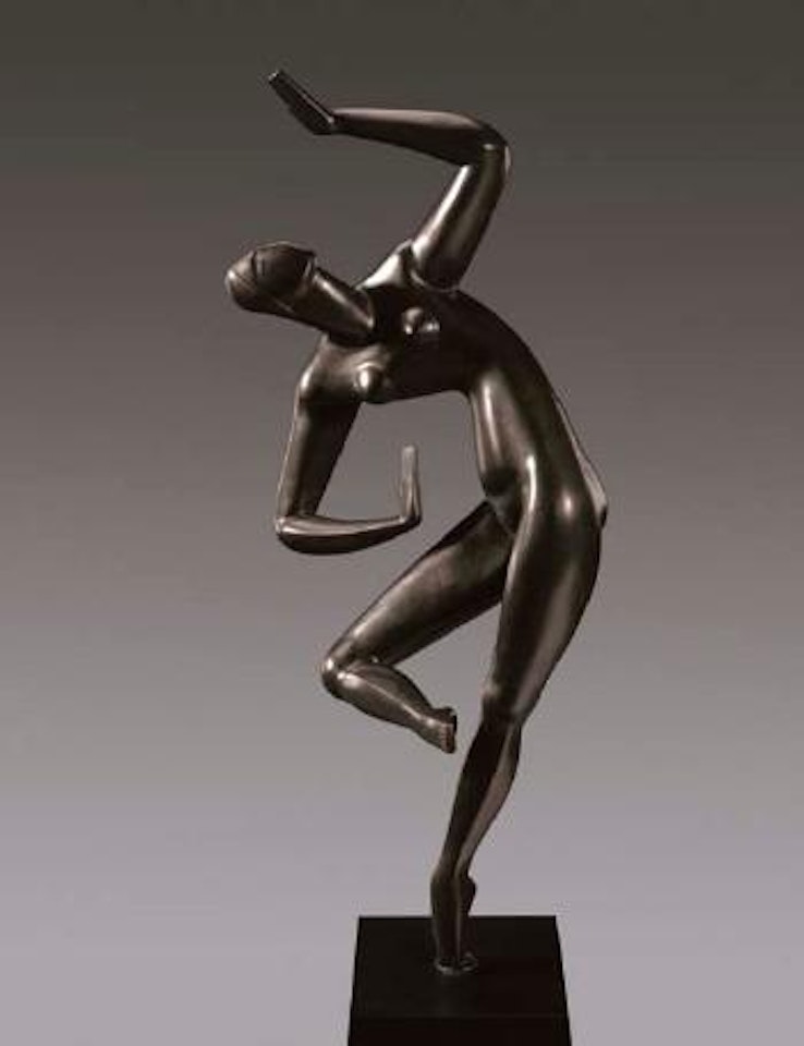 Blue dancer by Alexander Archipenko