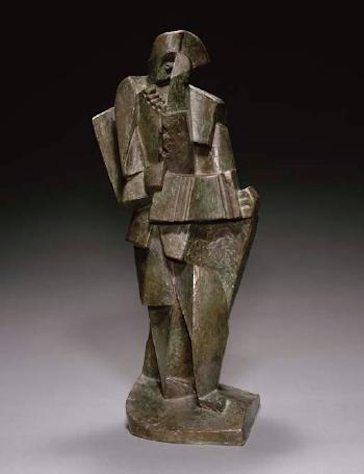 Harlequin a l'accordeon by Jacques Lipchitz