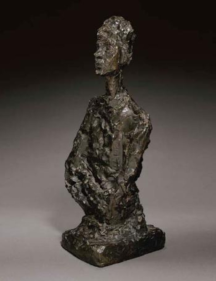 Buste de femme aux bras croises, Madame Tele by Alberto Giacometti