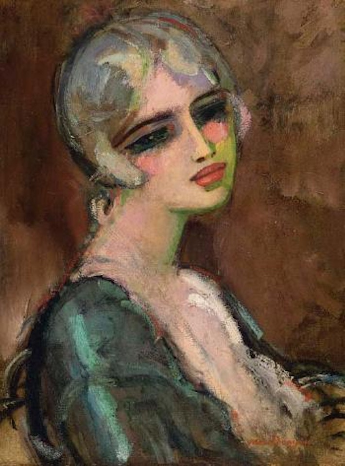 Potrait de femme by Kees van Dongen