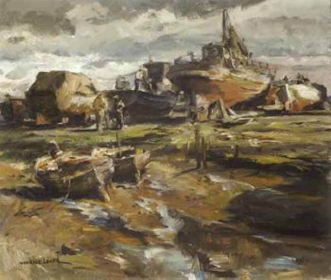 Sunday workers by Maurice Logan