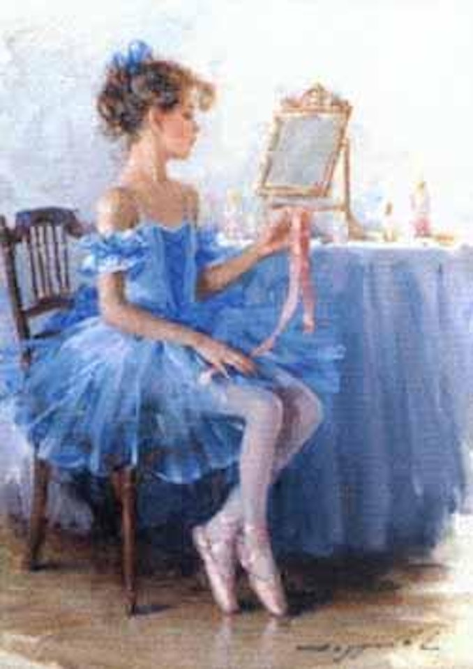 Young ballerina by Constantin Razoumov