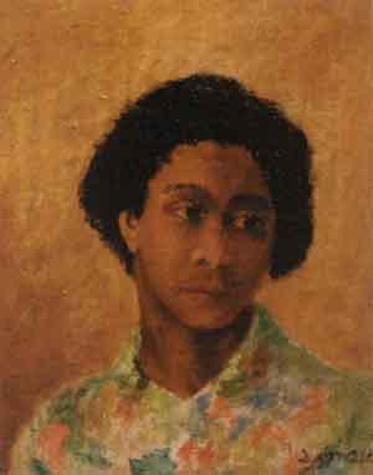 Portrait of a black woman by Maurice Barraud