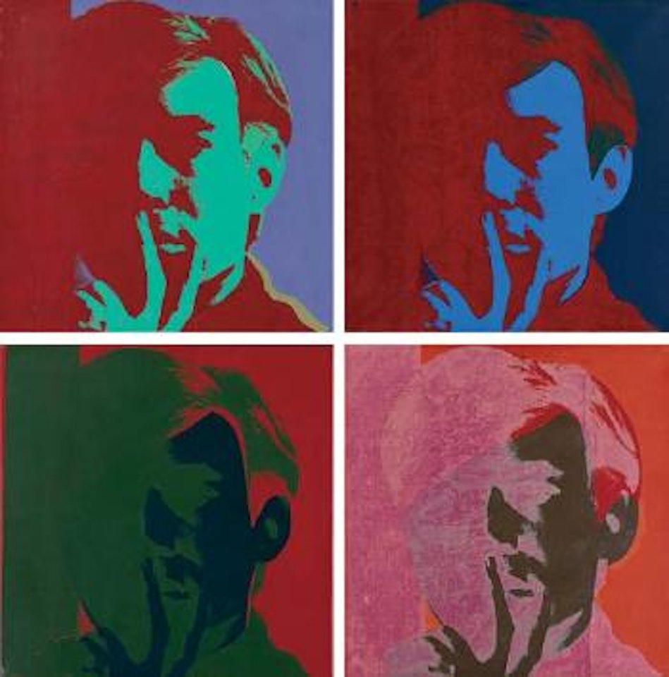 Self portrait by Andy Warhol