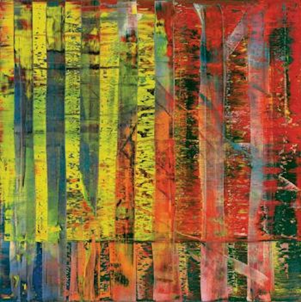 Abstraktes bild by Gerhard Richter