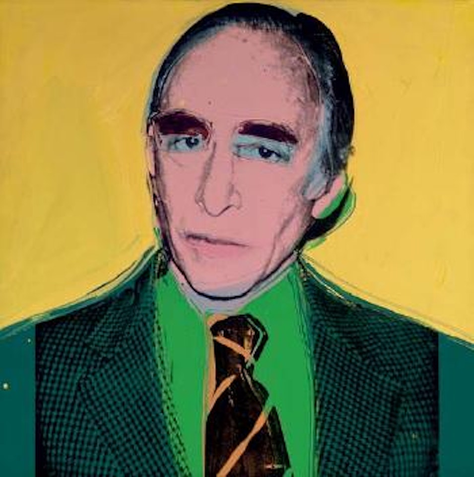 Leo Castelli by Andy Warhol