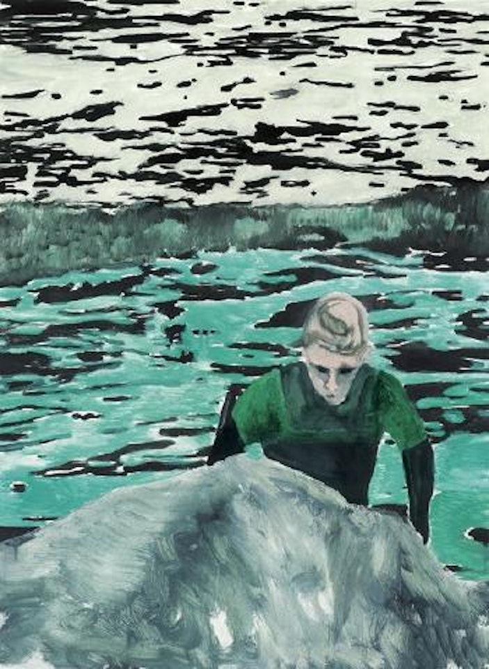 Surfer by Peter Doig