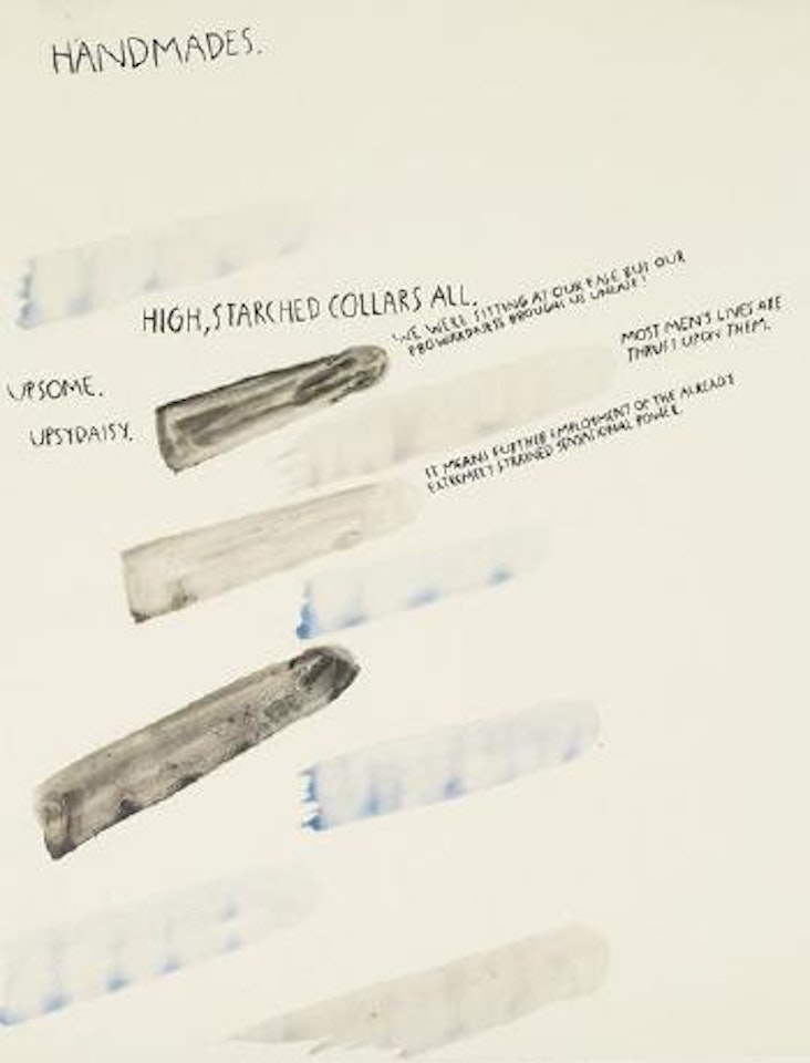 No title, handmades by Raymond Pettibon