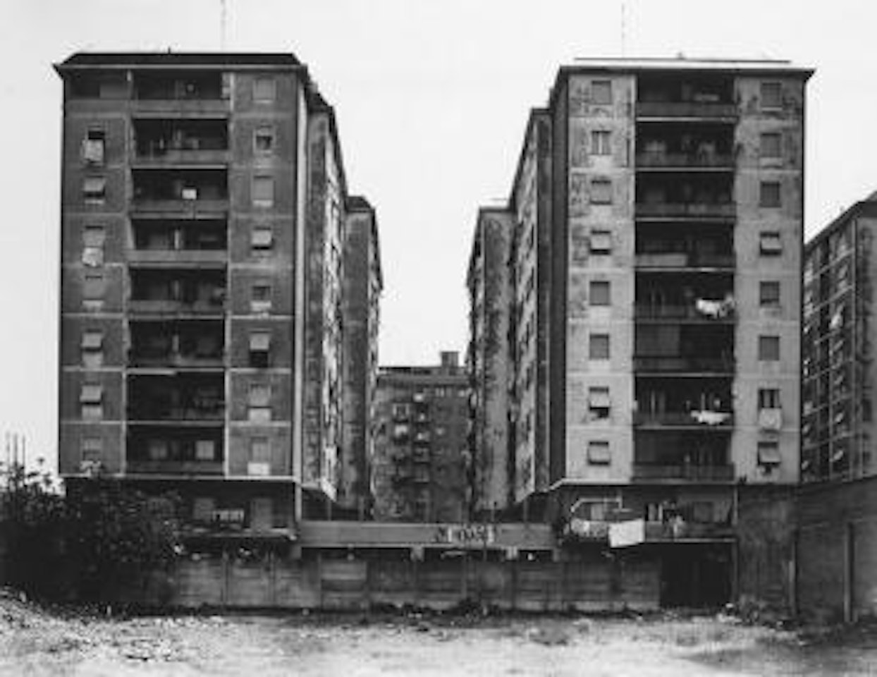 Via Guglielmo, Rome 1988 by Thomas Struth