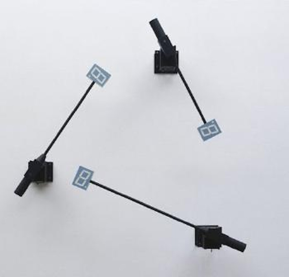 Time go around No.6 by Tatsuo Miyajima