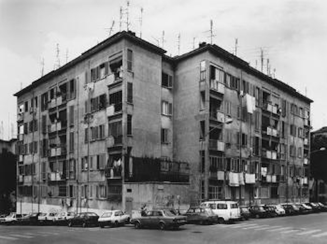 Via Monte Cardonet, Rome, 1988 by Thomas Struth