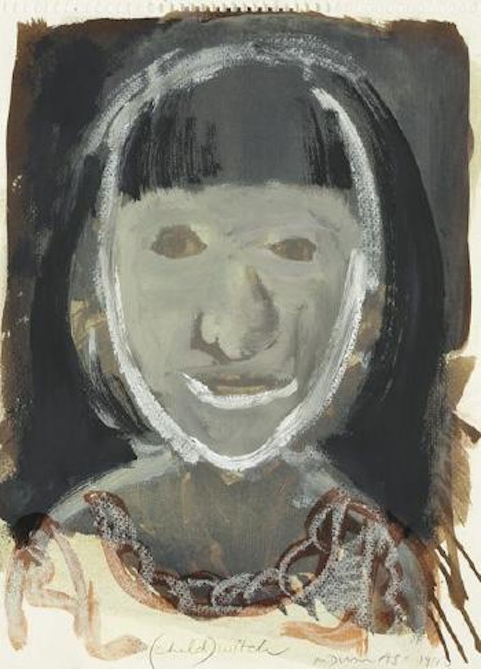 Child, witch by Marlene Dumas
