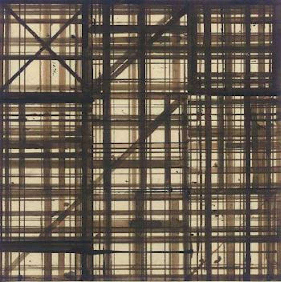 Card drawing No.4, counting by Brice Marden