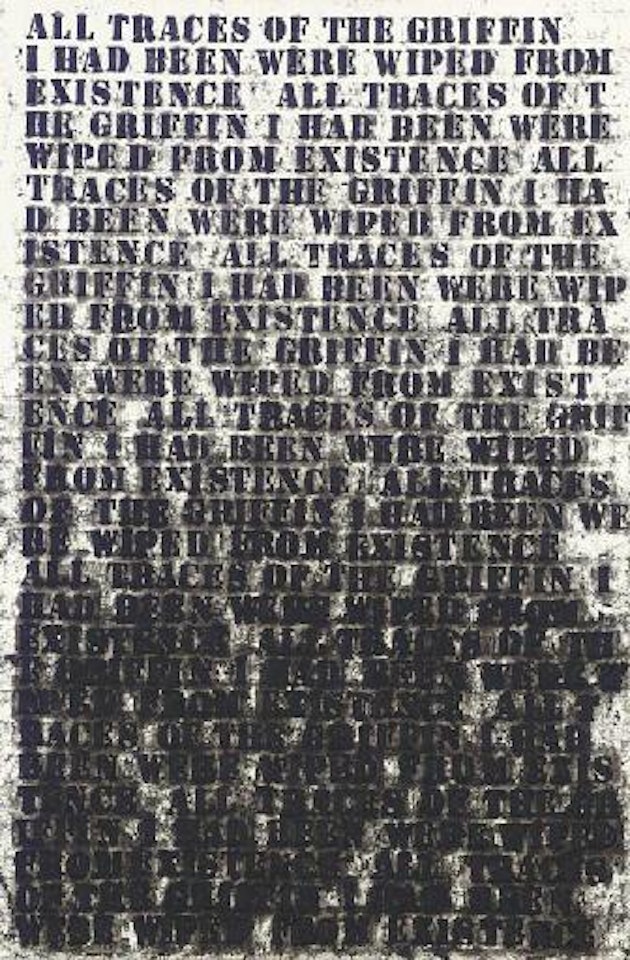 Black like me No.2, study by Glenn Ligon