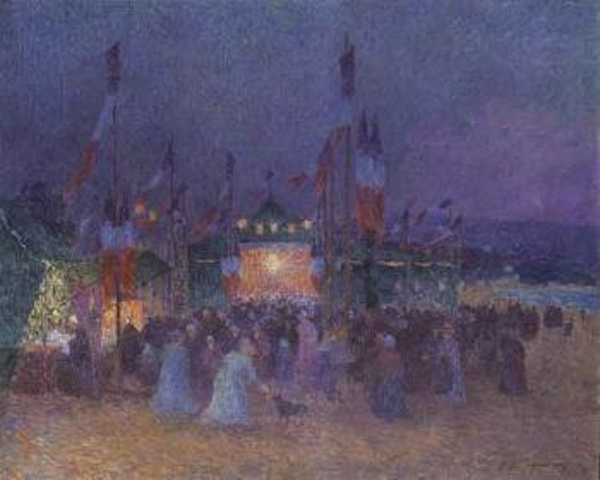 Fete foraine du 14 juillet by Ferdinand du Puigaudeau