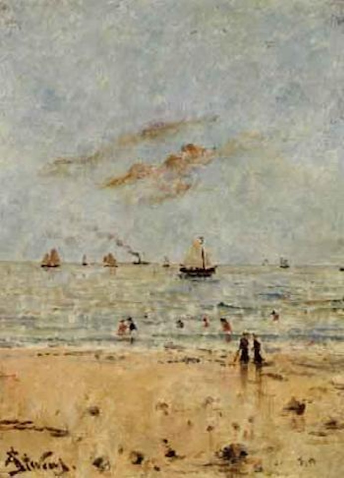 A la plage by Alfred Stevens