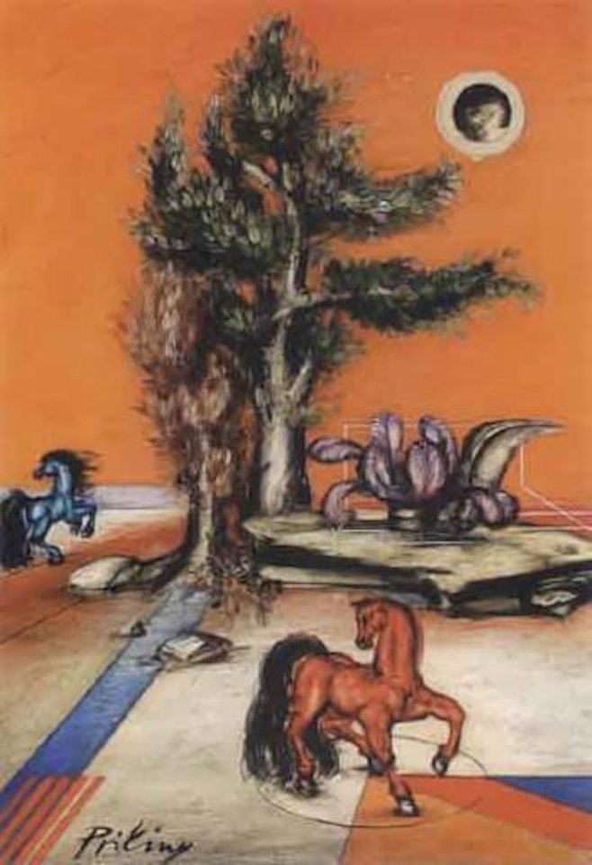 Paysage surrealiste by Franz Priking