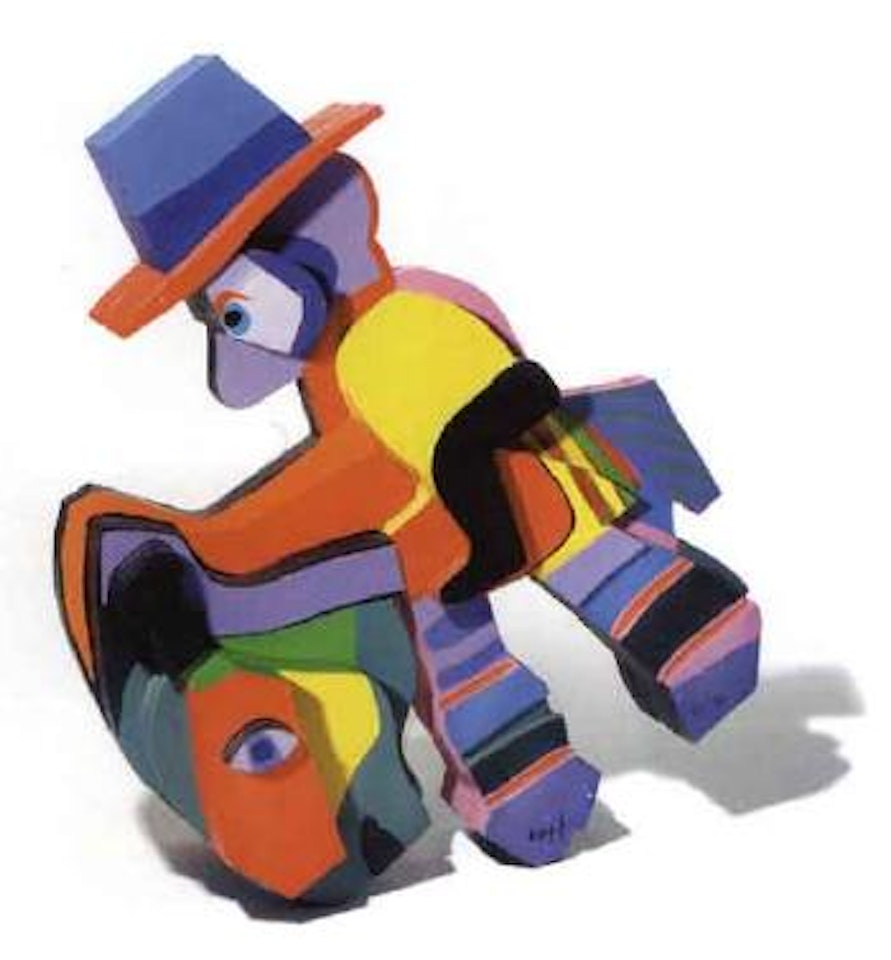 Figure composition by Karel Appel