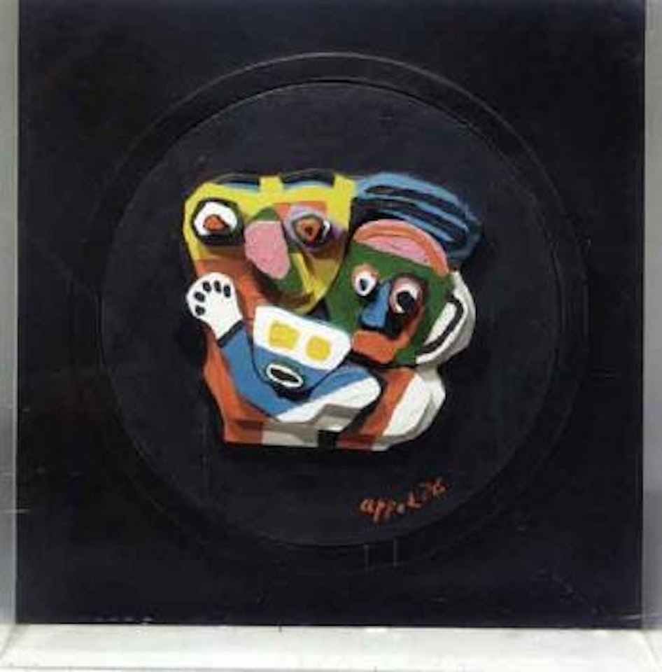 Untitled - composition by Karel Appel
